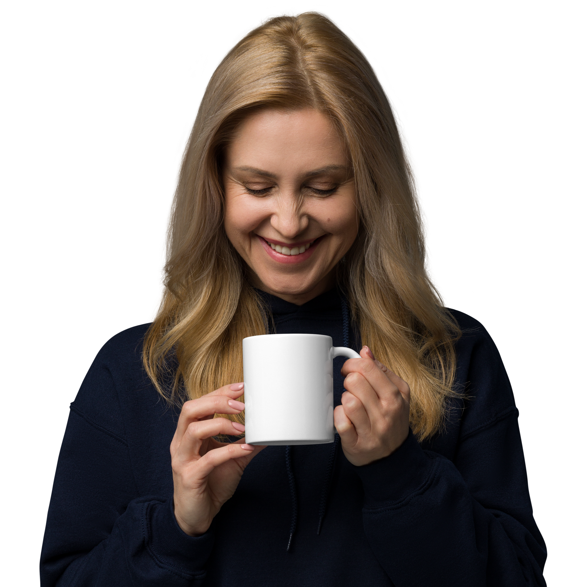 Joe Burr White glossy mug