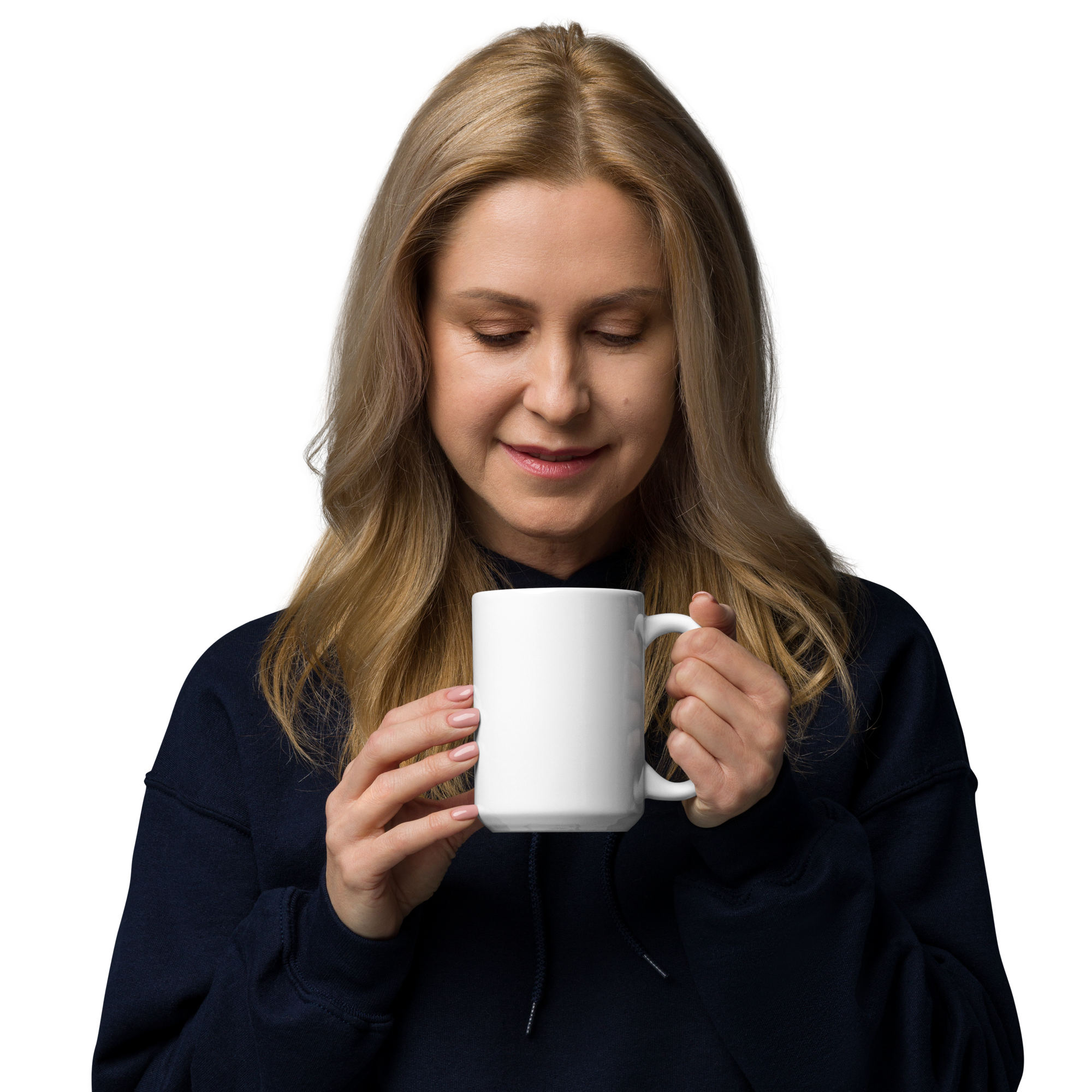 Joe Burr White glossy mug