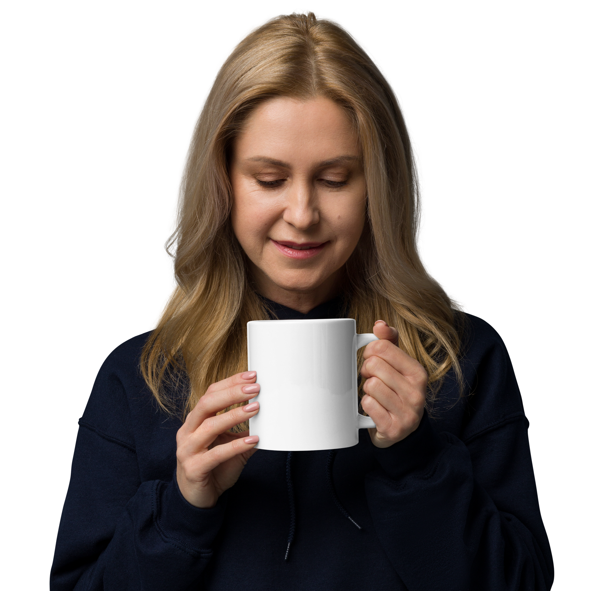 Joe Burr White glossy mug