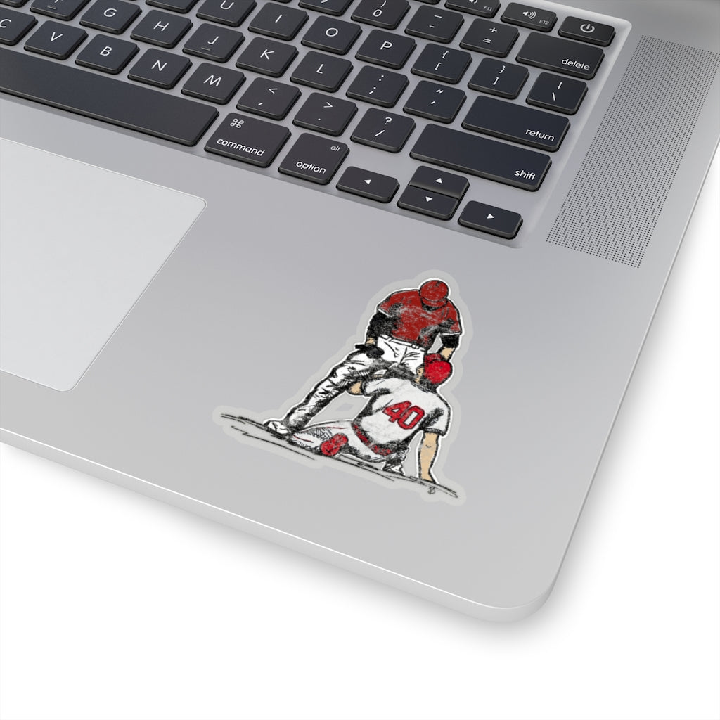 BDN OWNS THE CARDINALS - STICKER