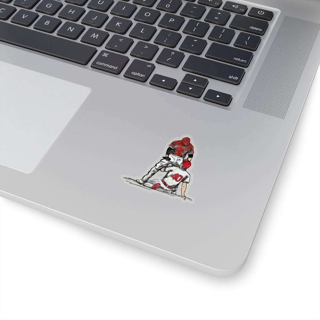 BDN OWNS THE CARDINALS - STICKER