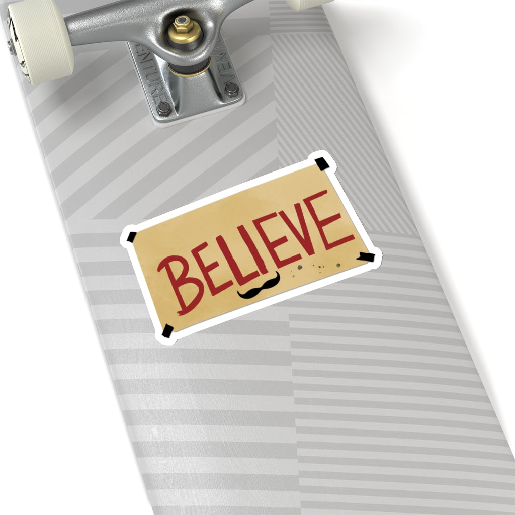 BELIEVE (Red Lasso) - Sticker