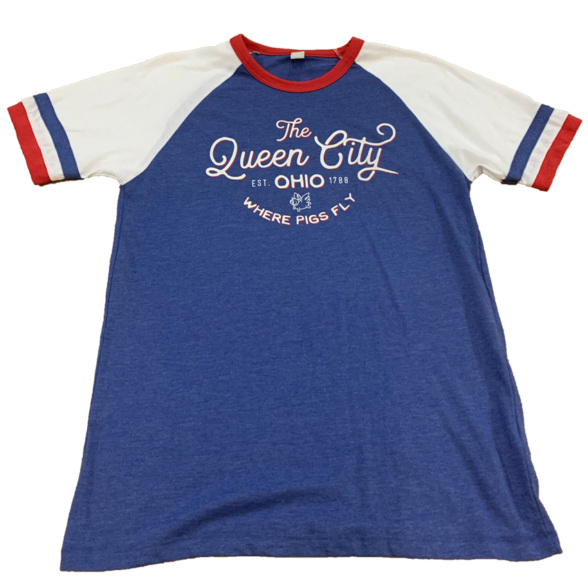 Where Pigs Fly (Red White & Blue Retro)