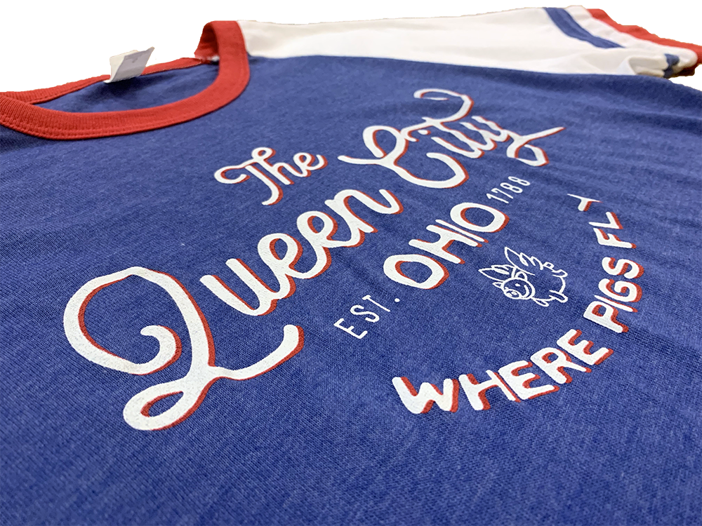 Where Pigs Fly (Red White & Blue Retro)