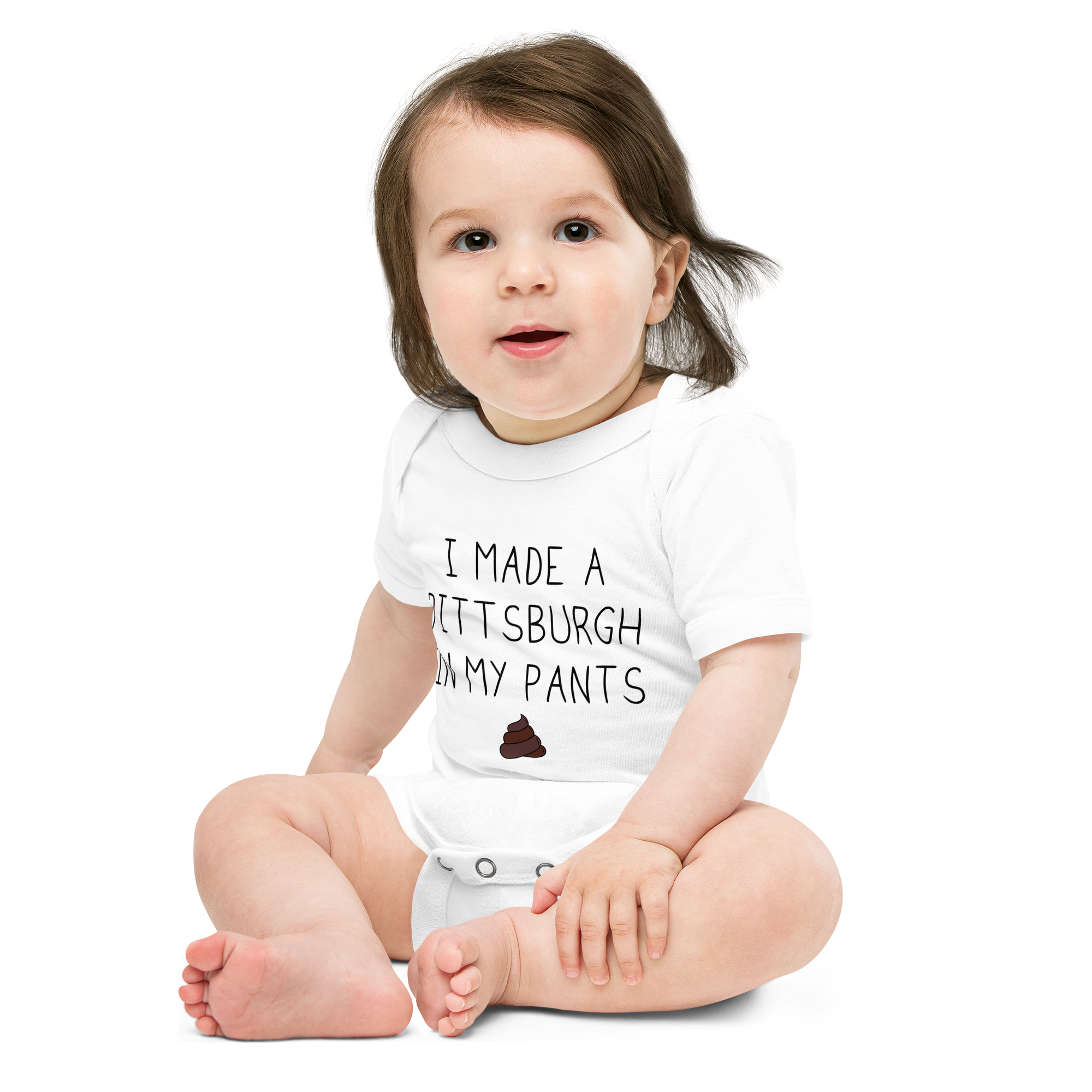 I Made A Pitt In My Pants Baby Onesie