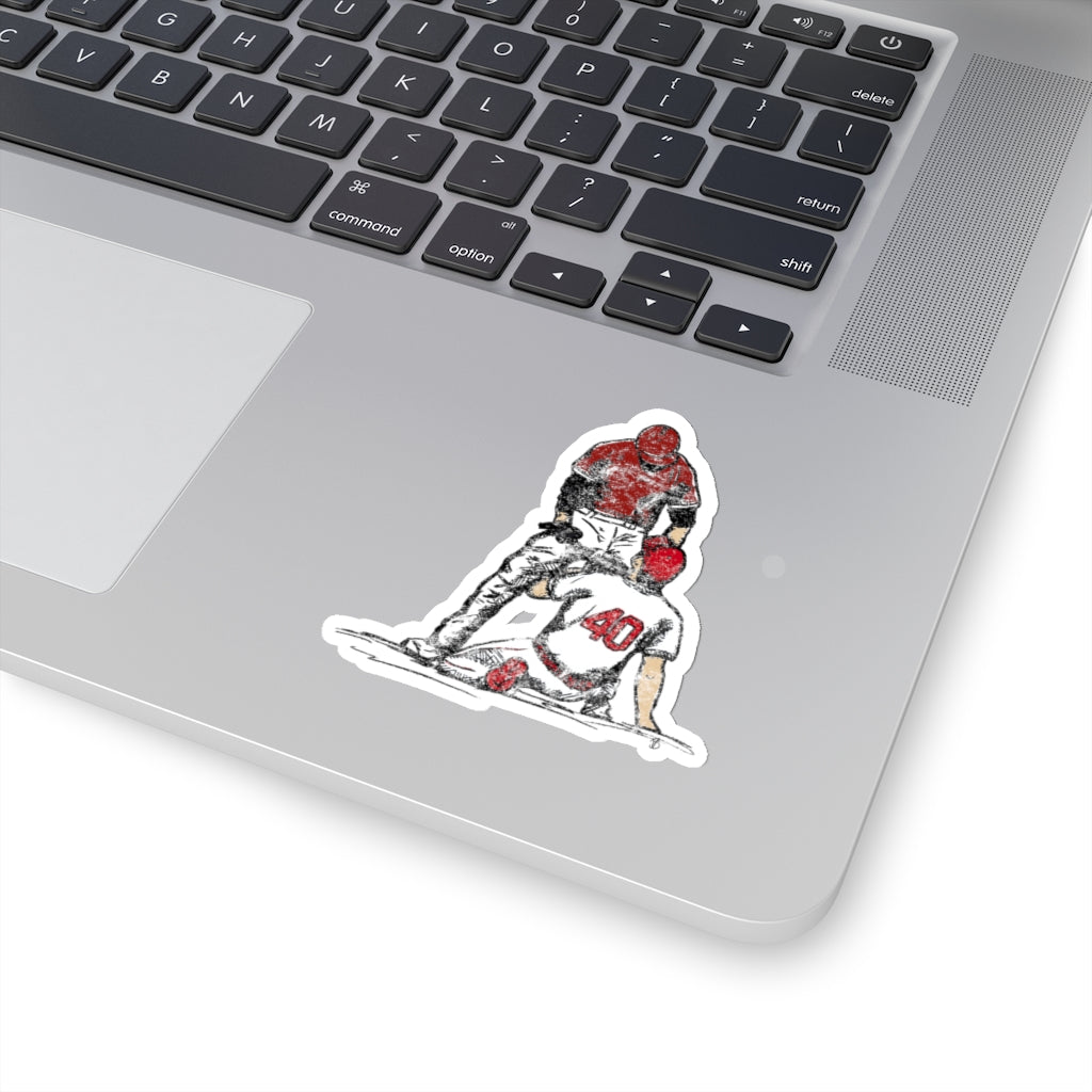 BDN OWNS THE CARDINALS - STICKER