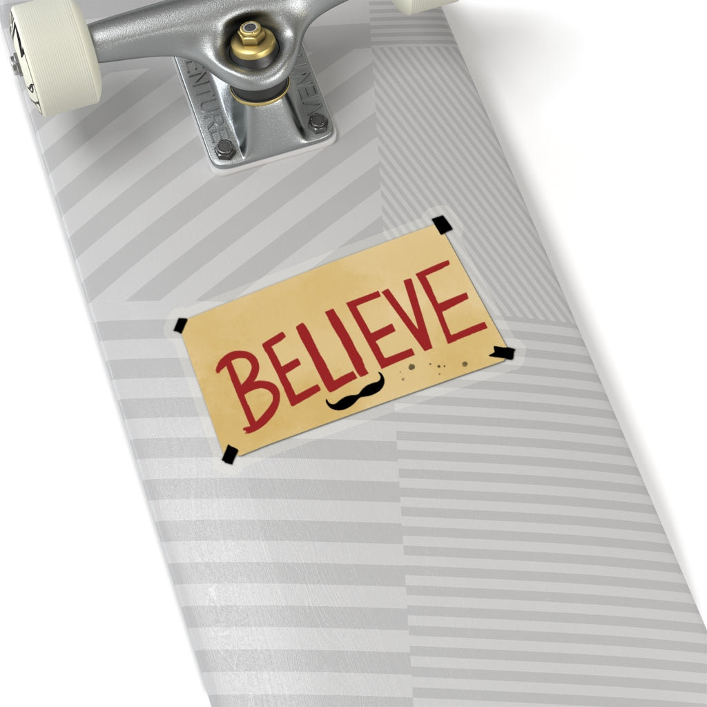 BELIEVE (Red Lasso) - Sticker