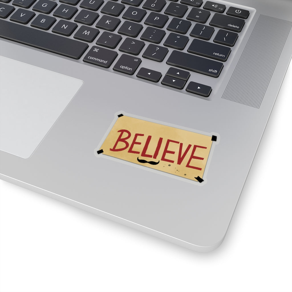 BELIEVE (Red Lasso) - Sticker