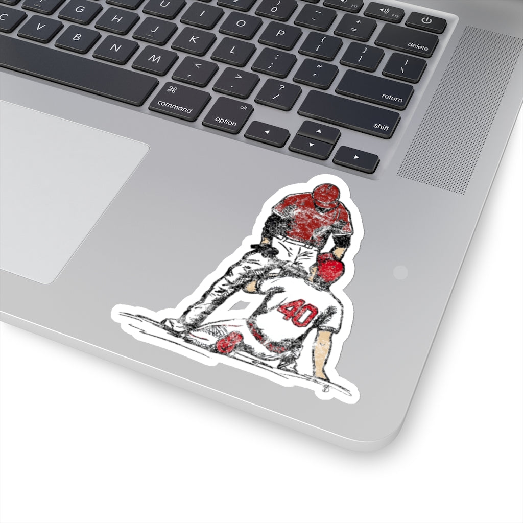 BDN OWNS THE CARDINALS - STICKER