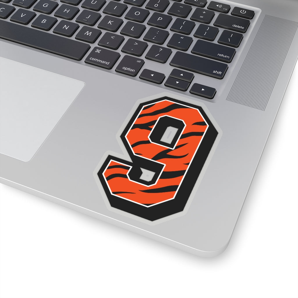 Burrow Striped #9 - Sticker