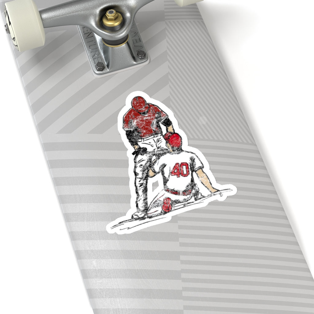 BDN OWNS THE CARDINALS - STICKER