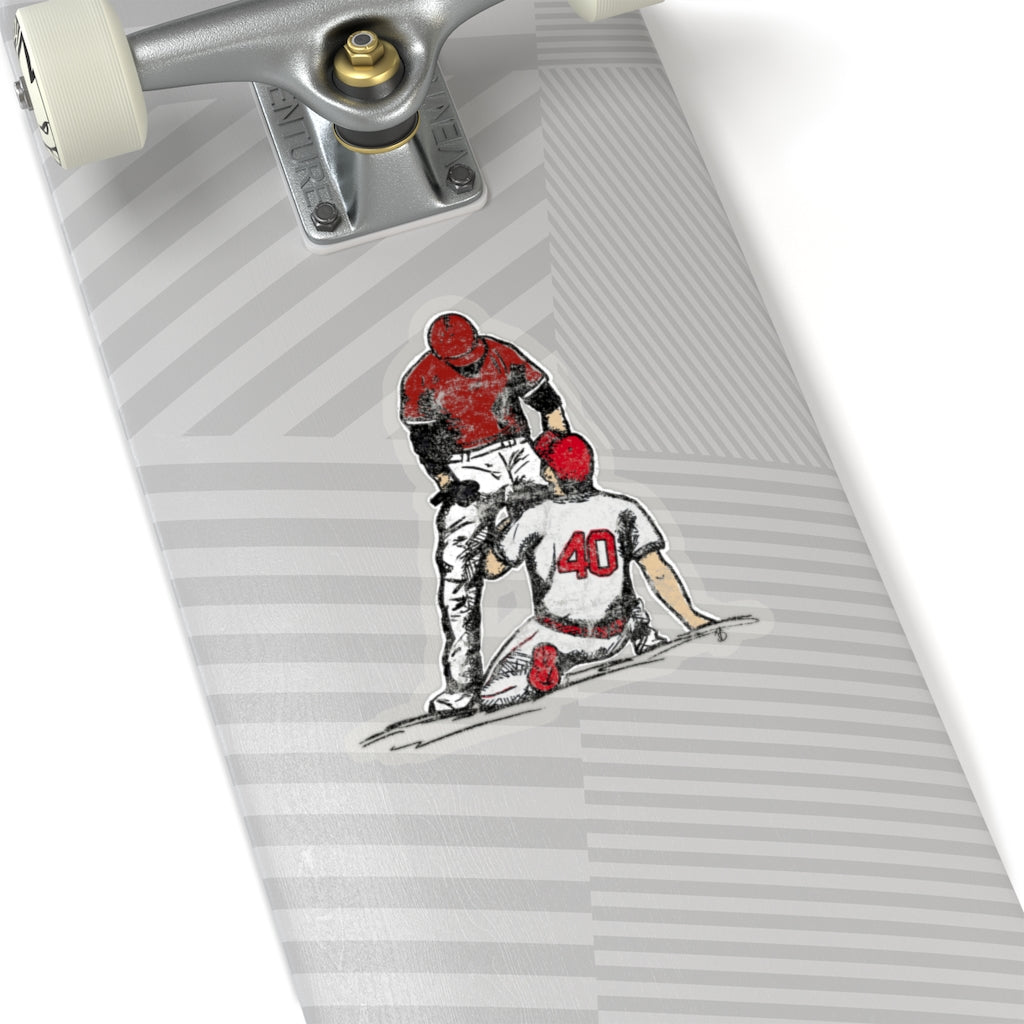 BDN OWNS THE CARDINALS - STICKER