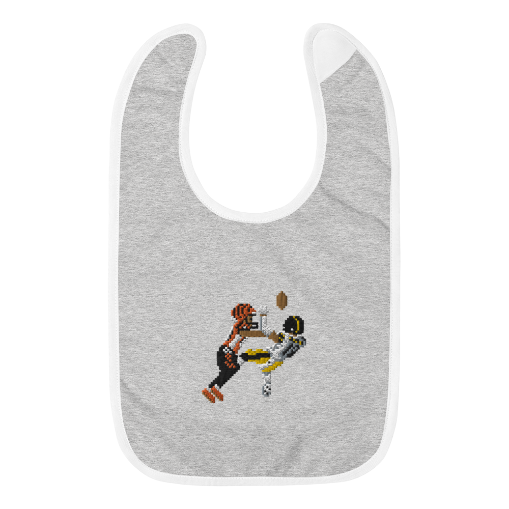 TikTok Terminator Embroidered Baby Bib