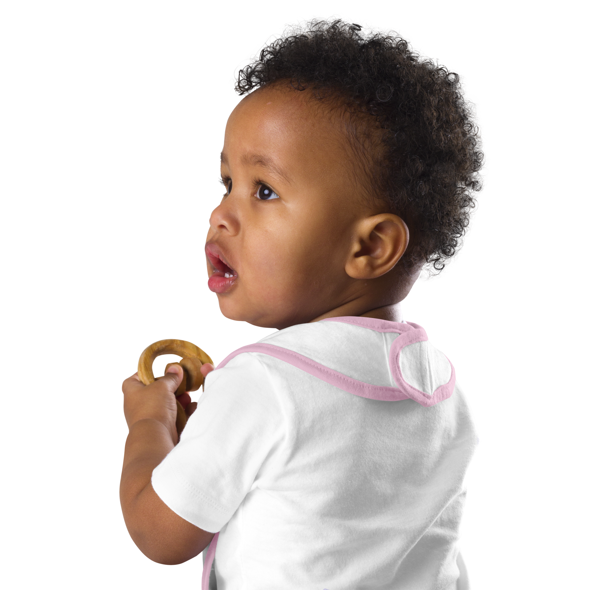 Pitt In My Pants Embroidered Baby Bib