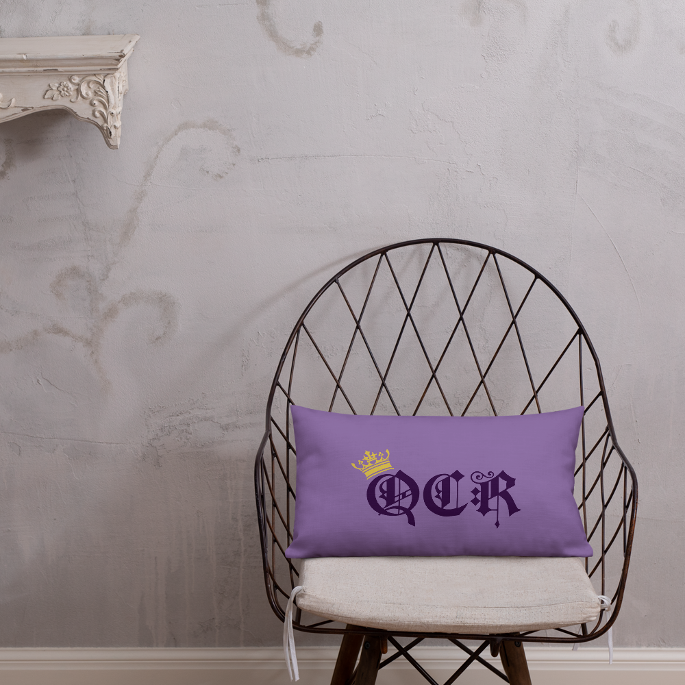 QCR Premium Purple Pillow