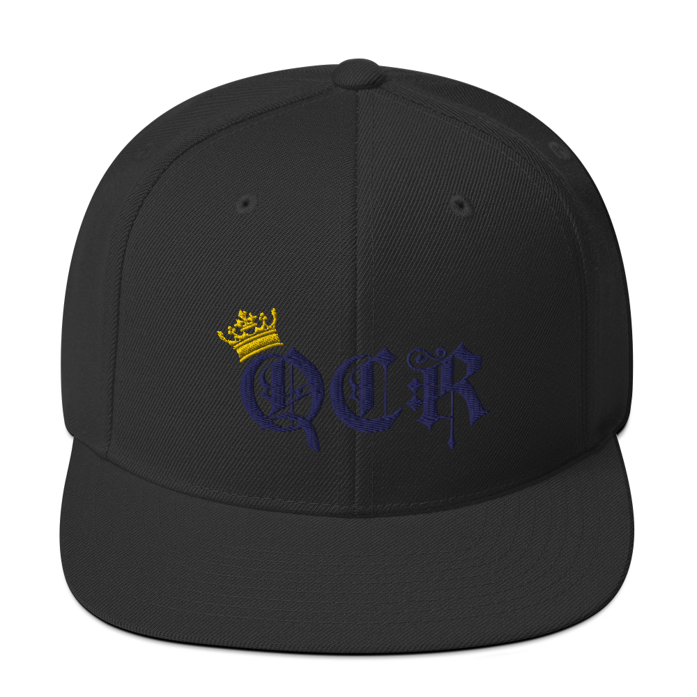 QCR 3D Puff Snapback Hat
