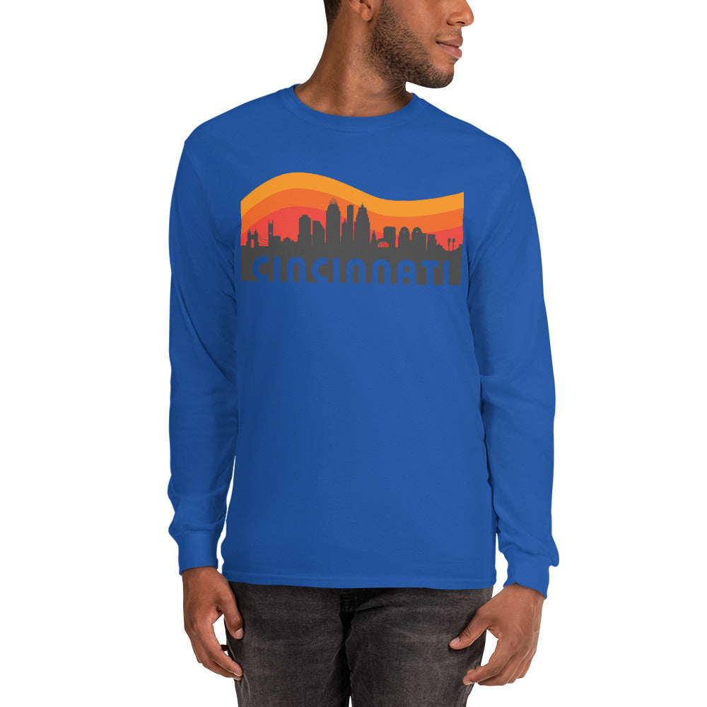 Retro Cincinnati Long Sleeve T-Shirt