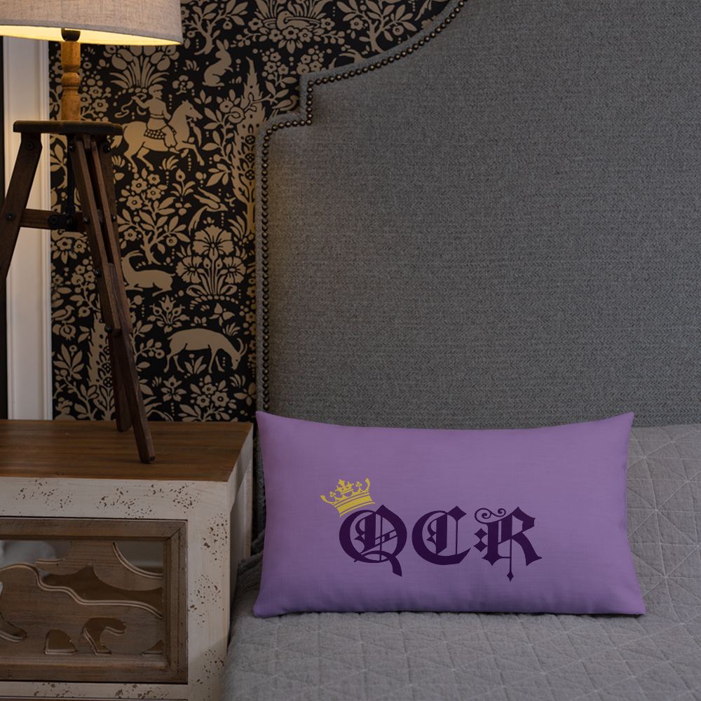 QCR Premium Purple Pillow