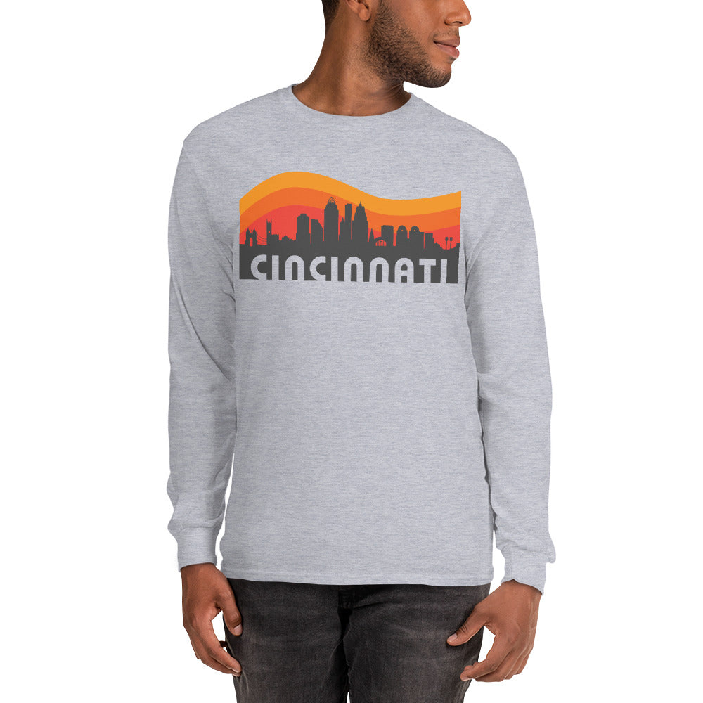 Retro Cincinnati Long Sleeve T-Shirt