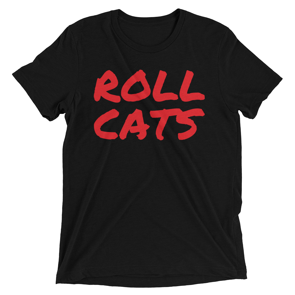 Roll Cats Black Tee