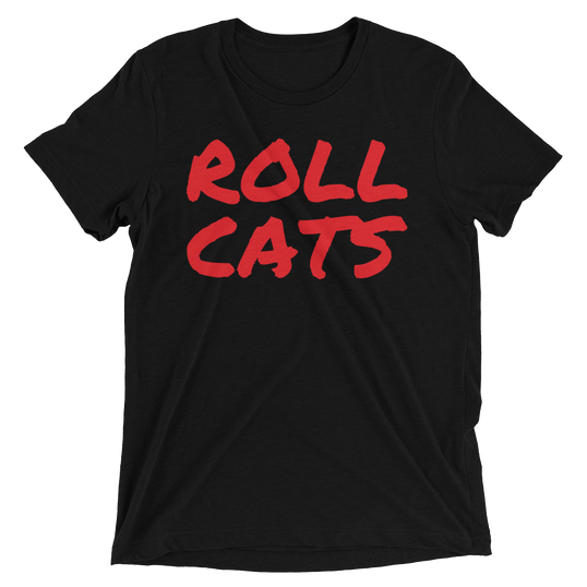 Roll Cats Black Tee