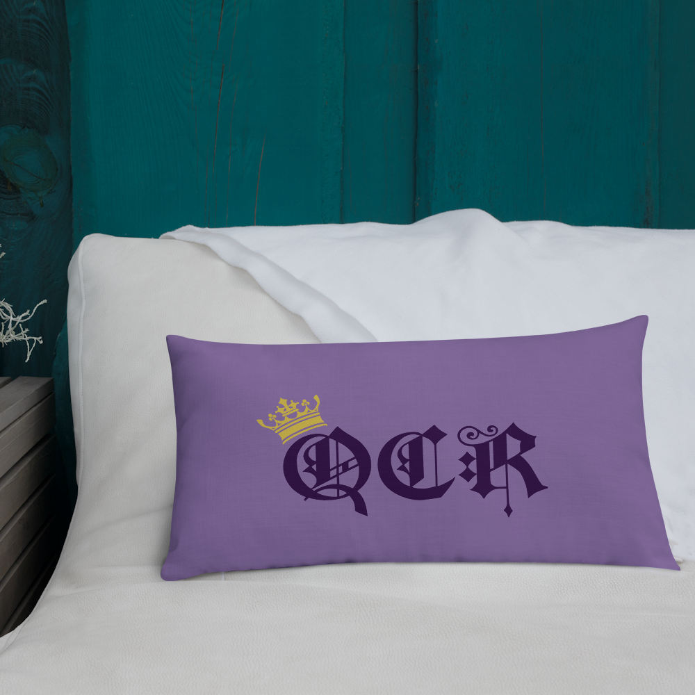 QCR Premium Purple Pillow
