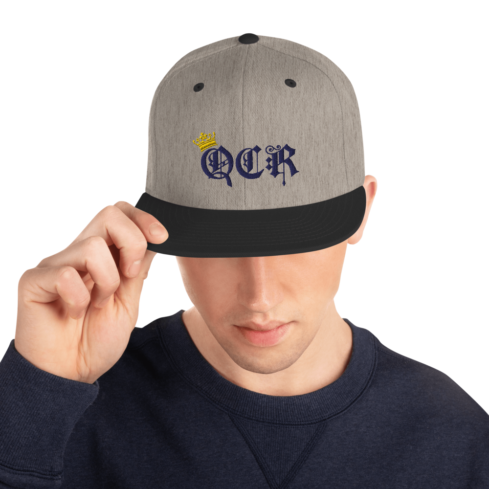 QCR 3D Puff Snapback Hat