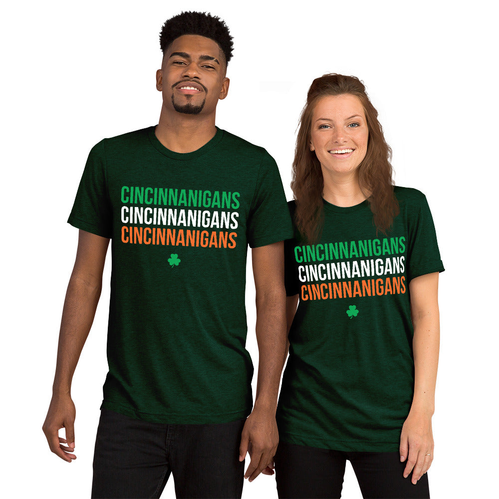 Cincinnanigans St Patrick's Day Tee