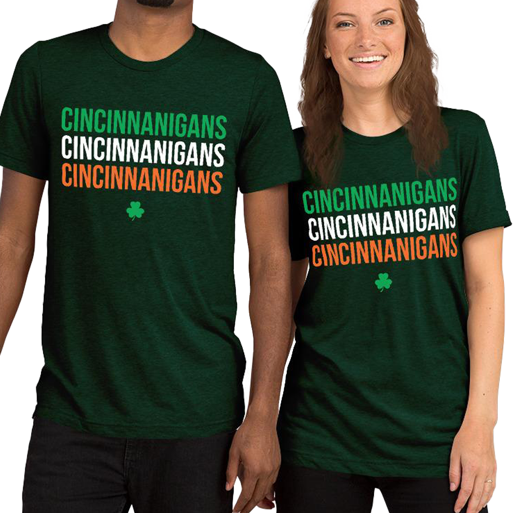 Cincinnanigans St Patrick's Day Tee