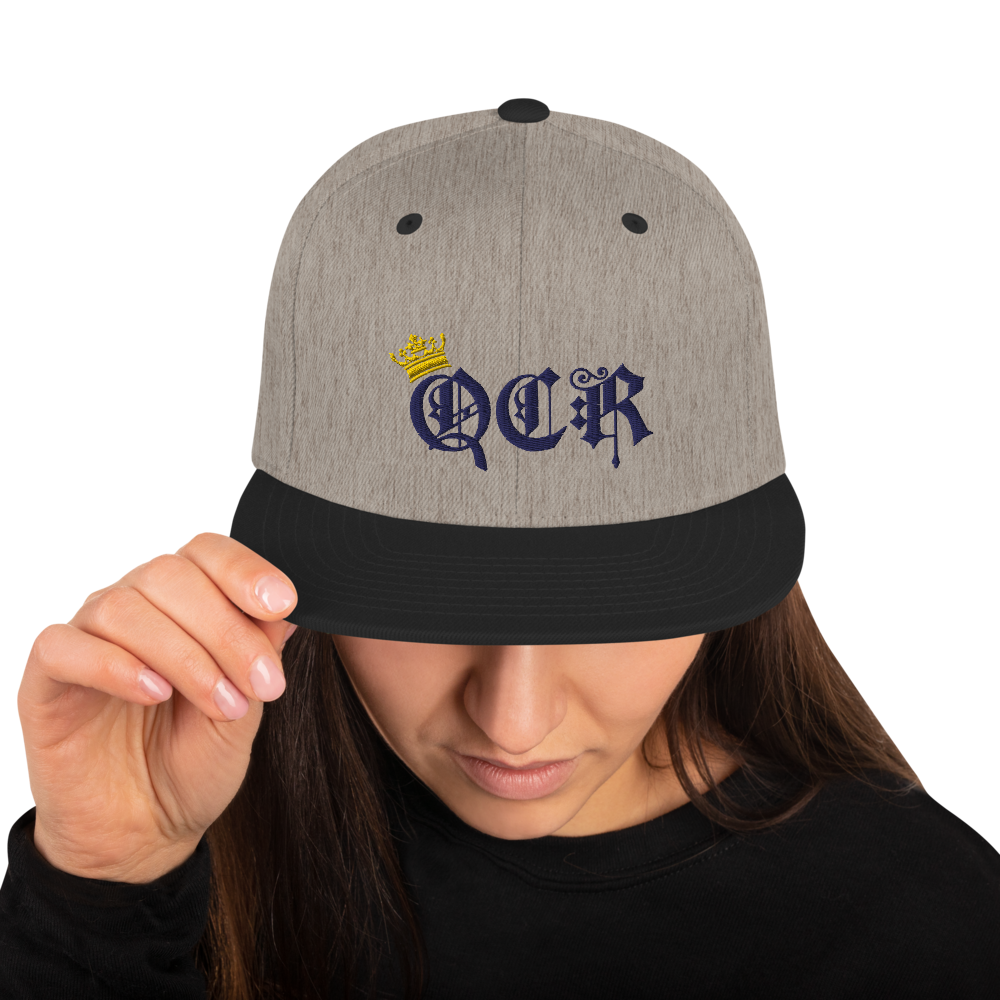 QCR 3D Puff Snapback Hat