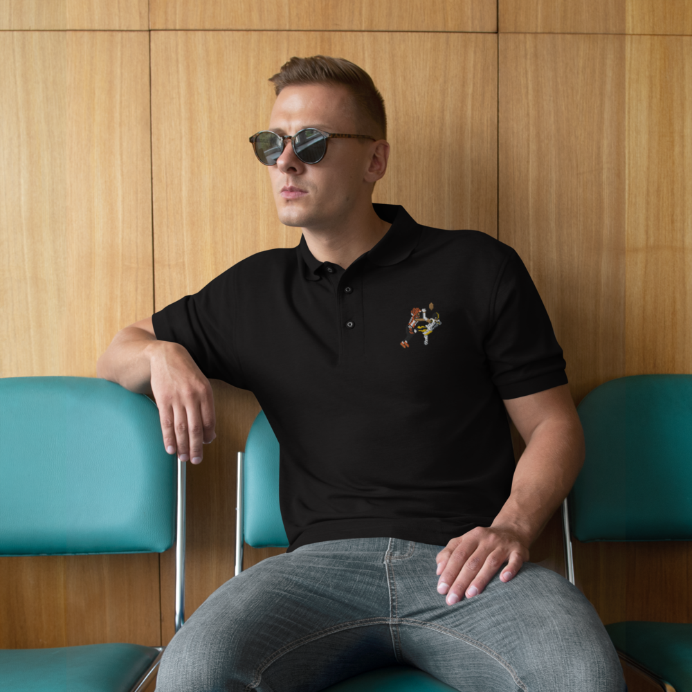 TikTok Terminator Men's Premium Polo