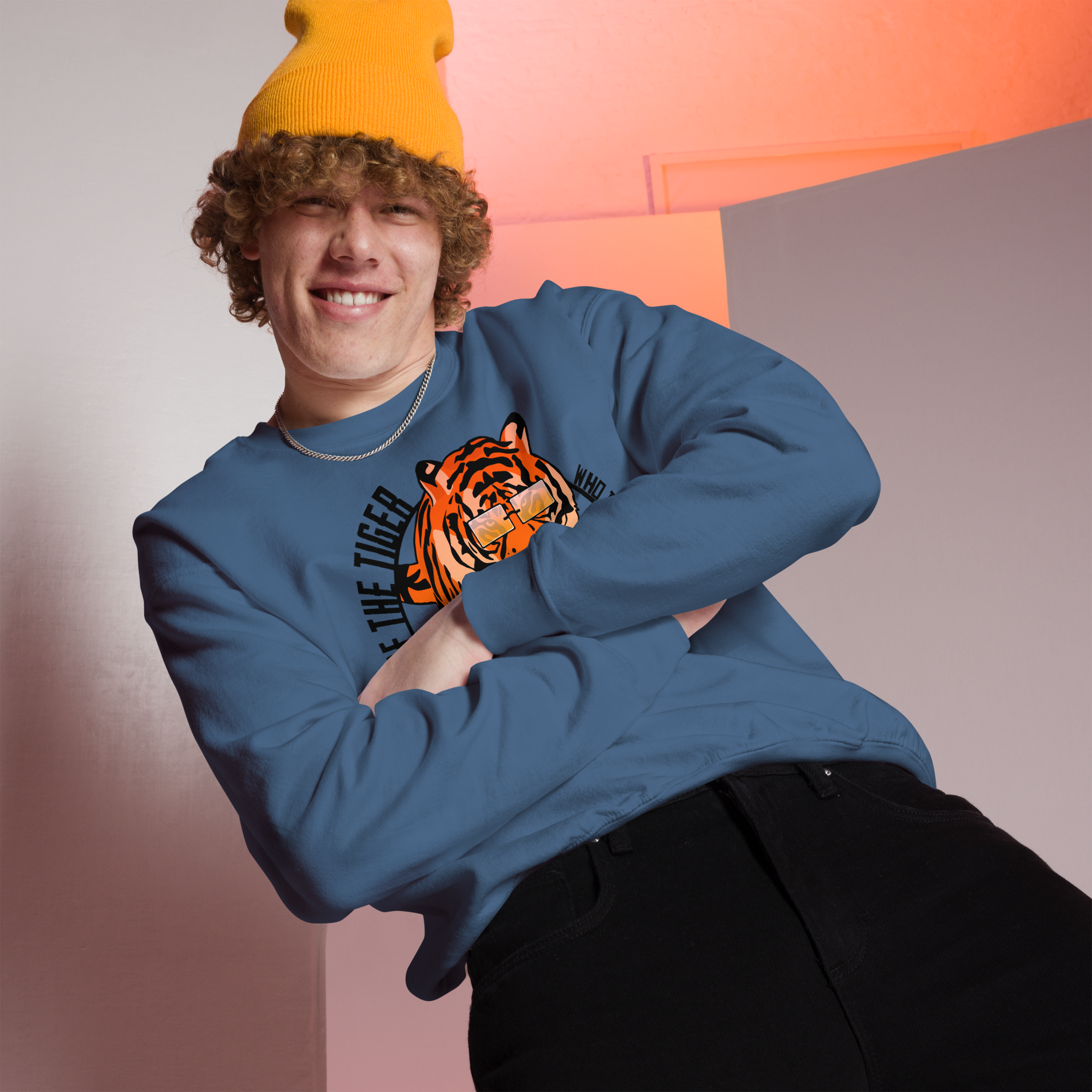 Year of the Tiger: Who Dey Vs Everybody - Sweatshirt