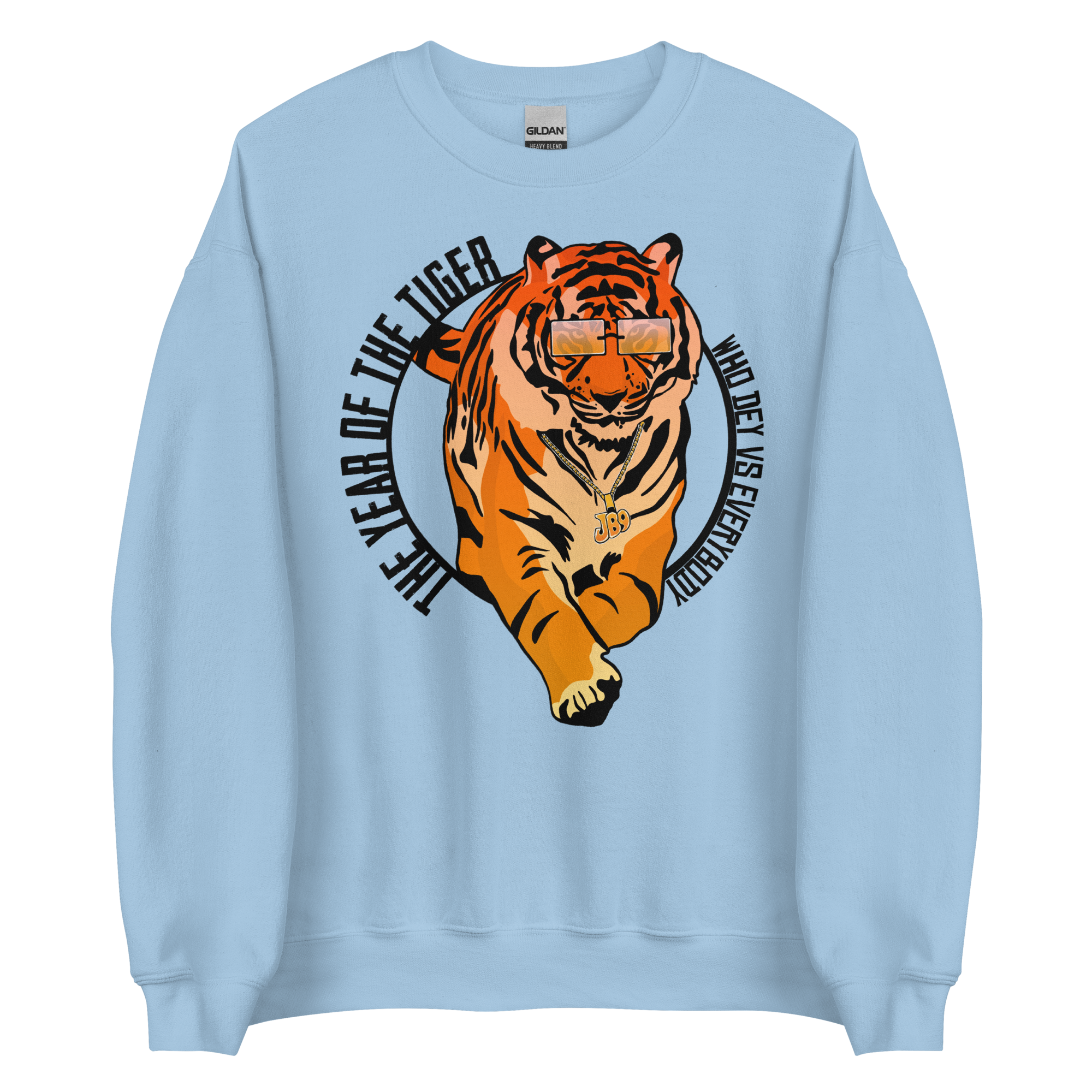 Year of the Tiger: Who Dey Vs Everybody - Sweatshirt
