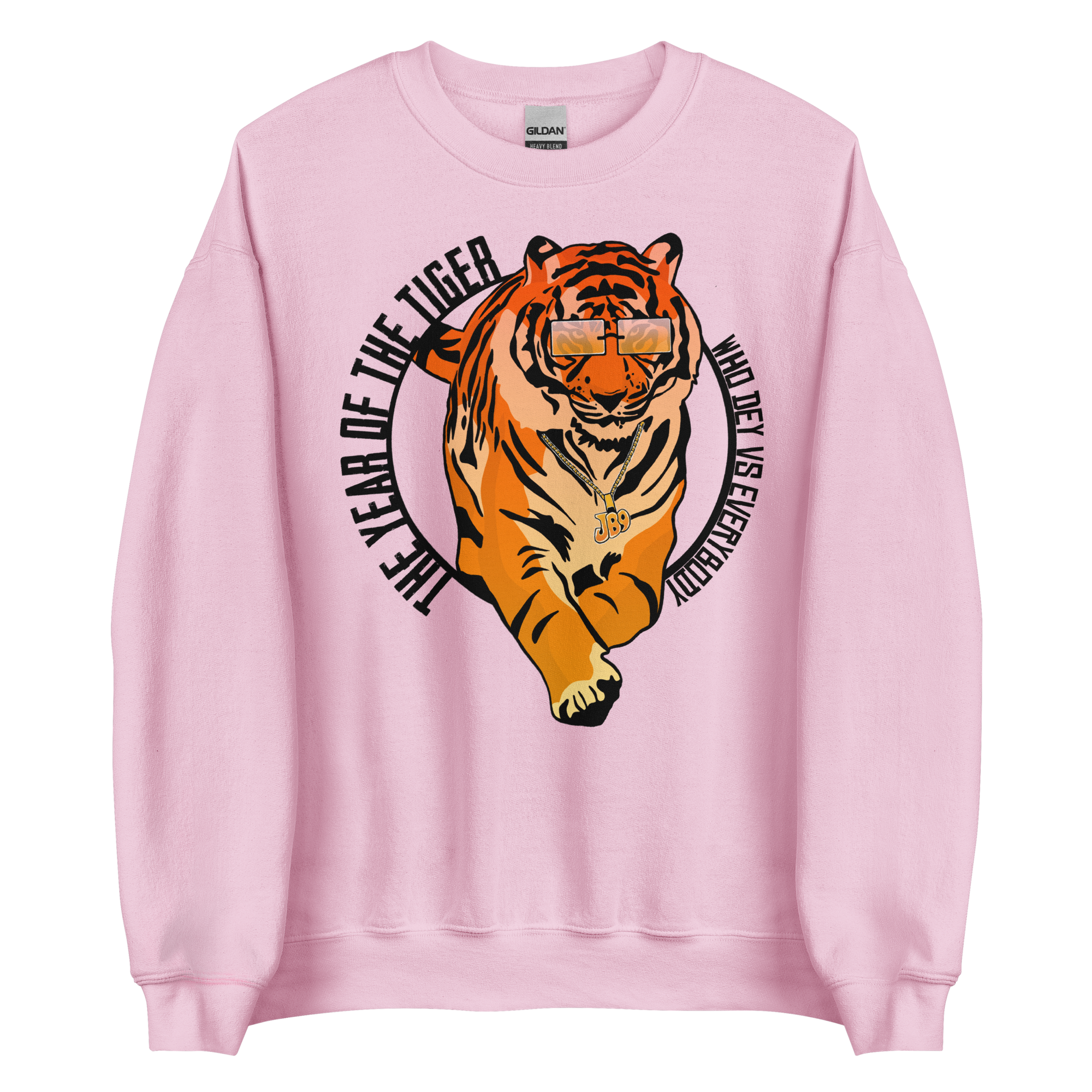 Year of the Tiger: Who Dey Vs Everybody - Sweatshirt