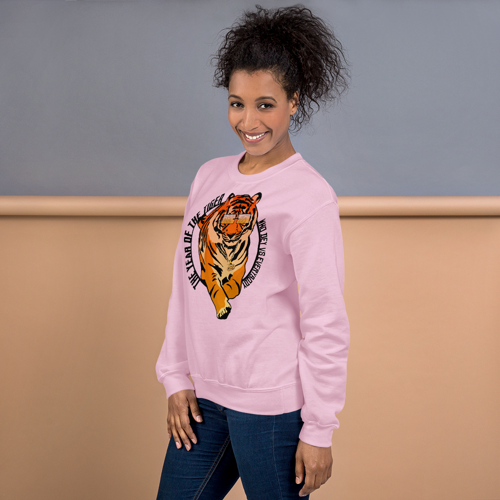 Year of the Tiger: Who Dey Vs Everybody - Sweatshirt