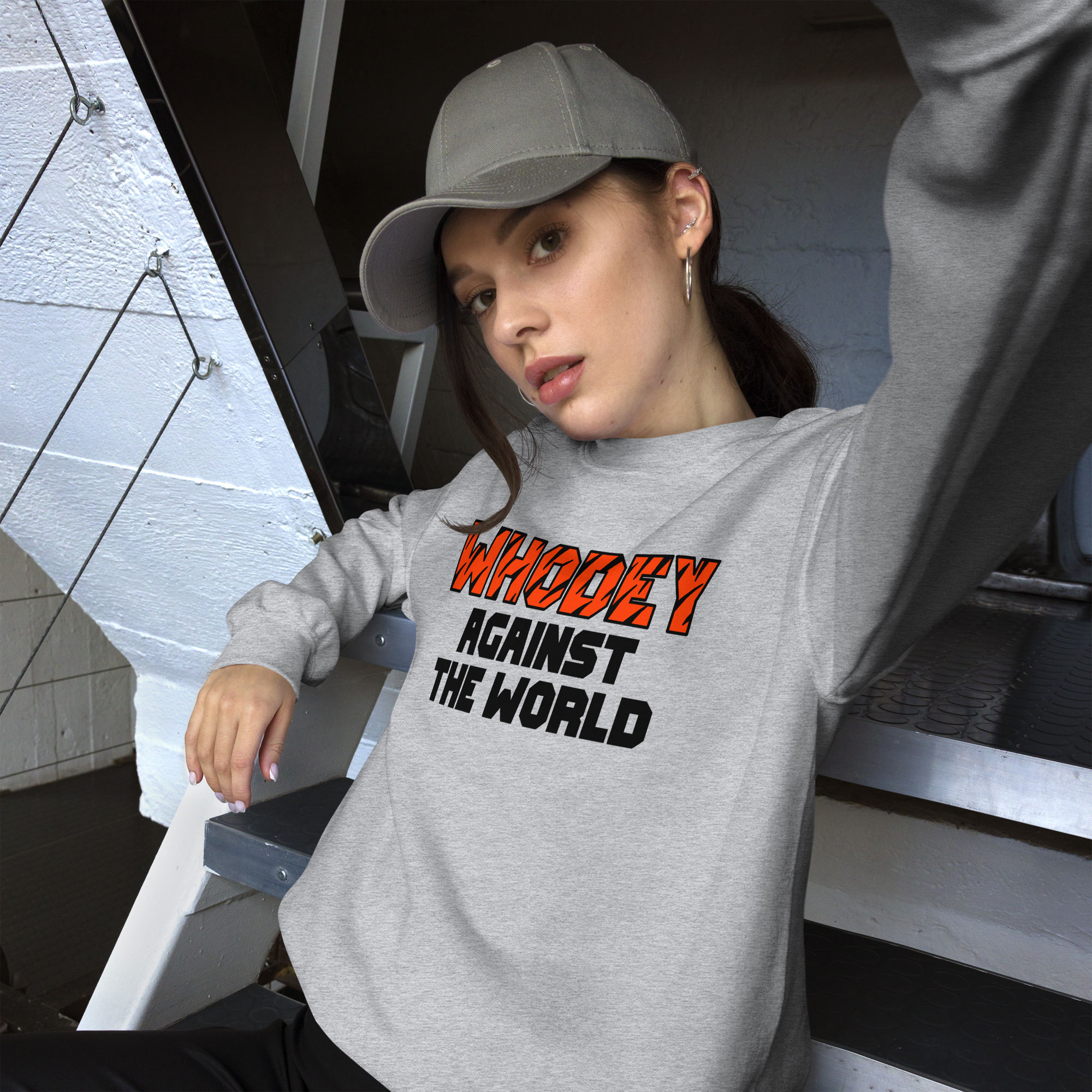 WHODEY Against The World - Sweatshirt