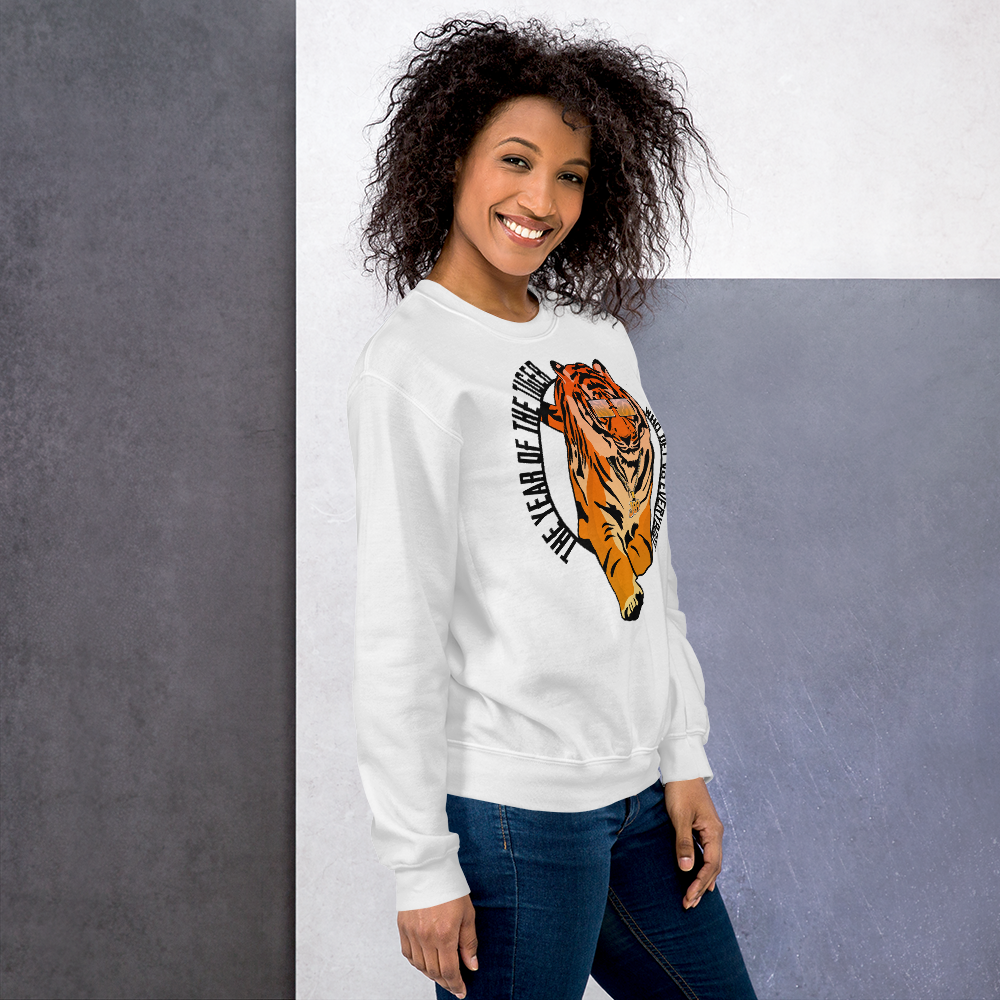 Year of the Tiger: Who Dey Vs Everybody - Sweatshirt