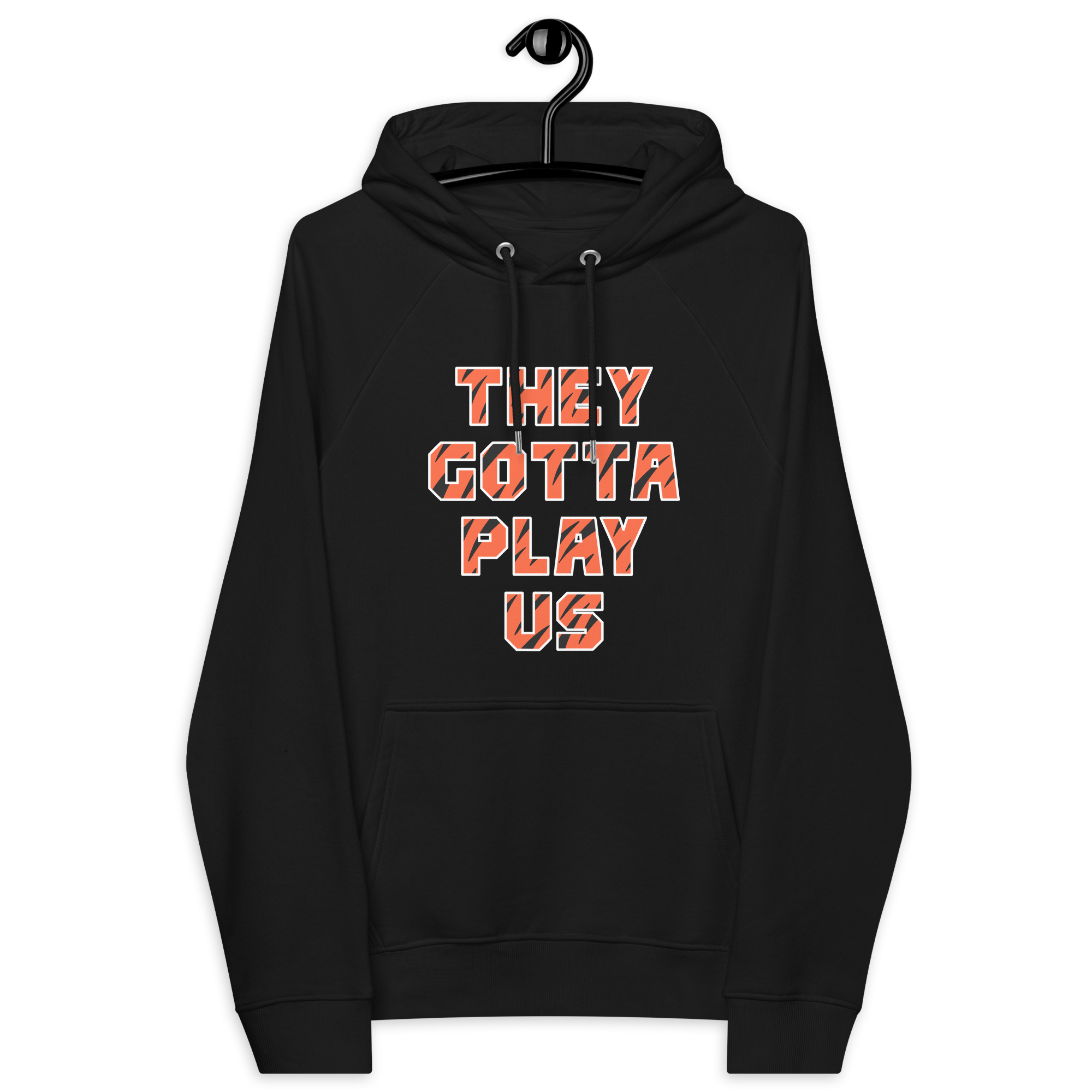 They Gotta Play US eco raglan hoodie