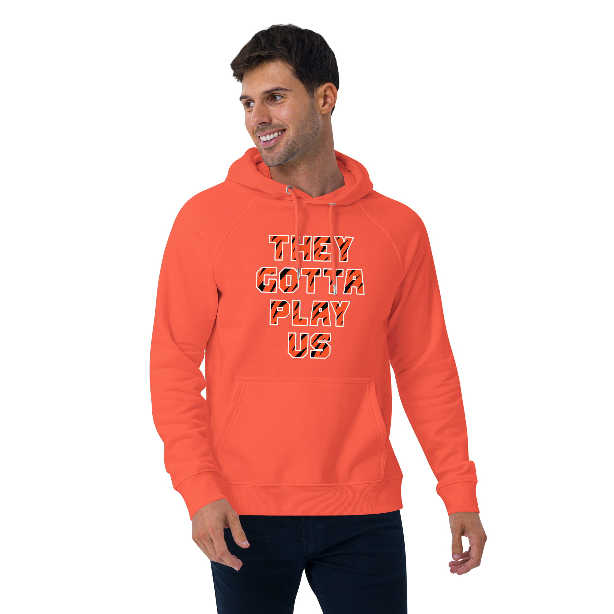 They Gotta Play US eco raglan hoodie