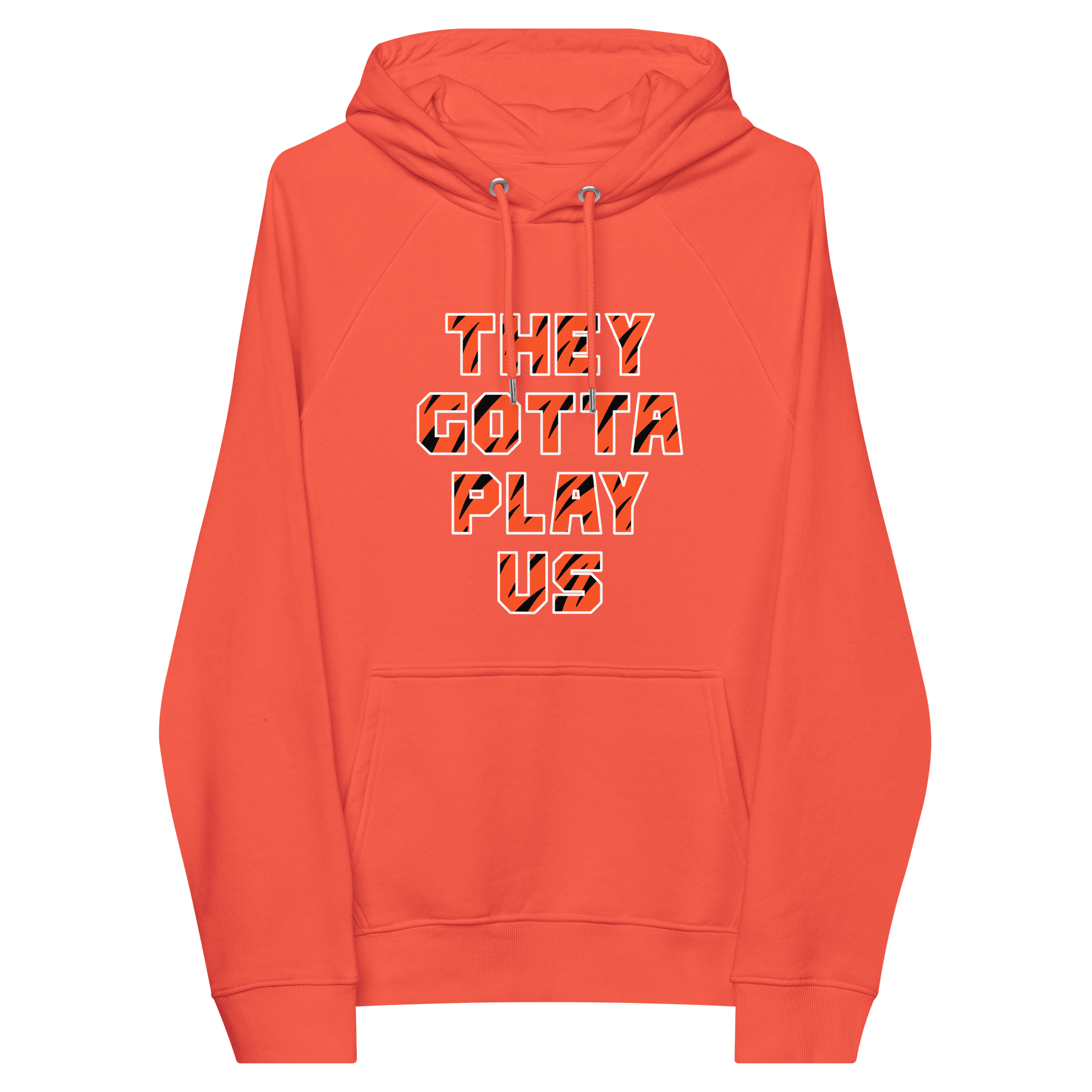 They Gotta Play US eco raglan hoodie