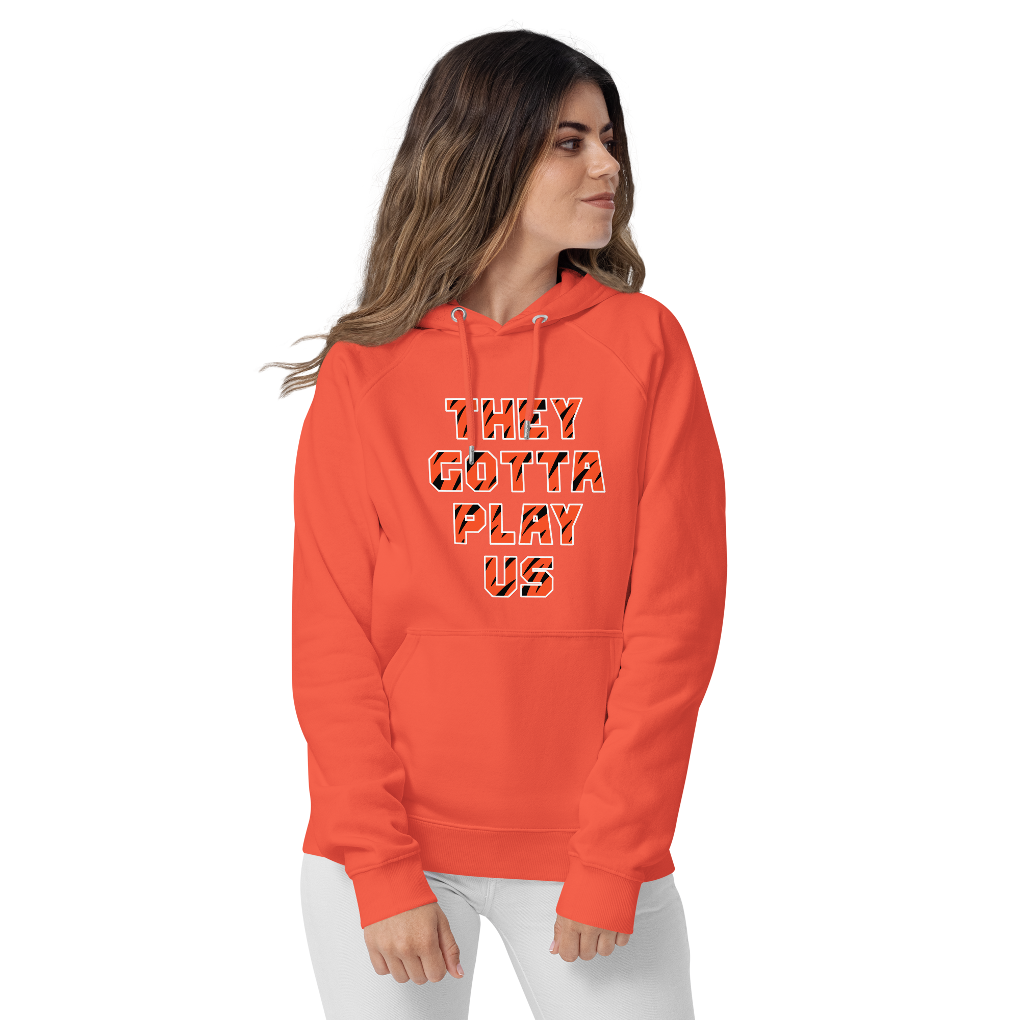 They Gotta Play US eco raglan hoodie