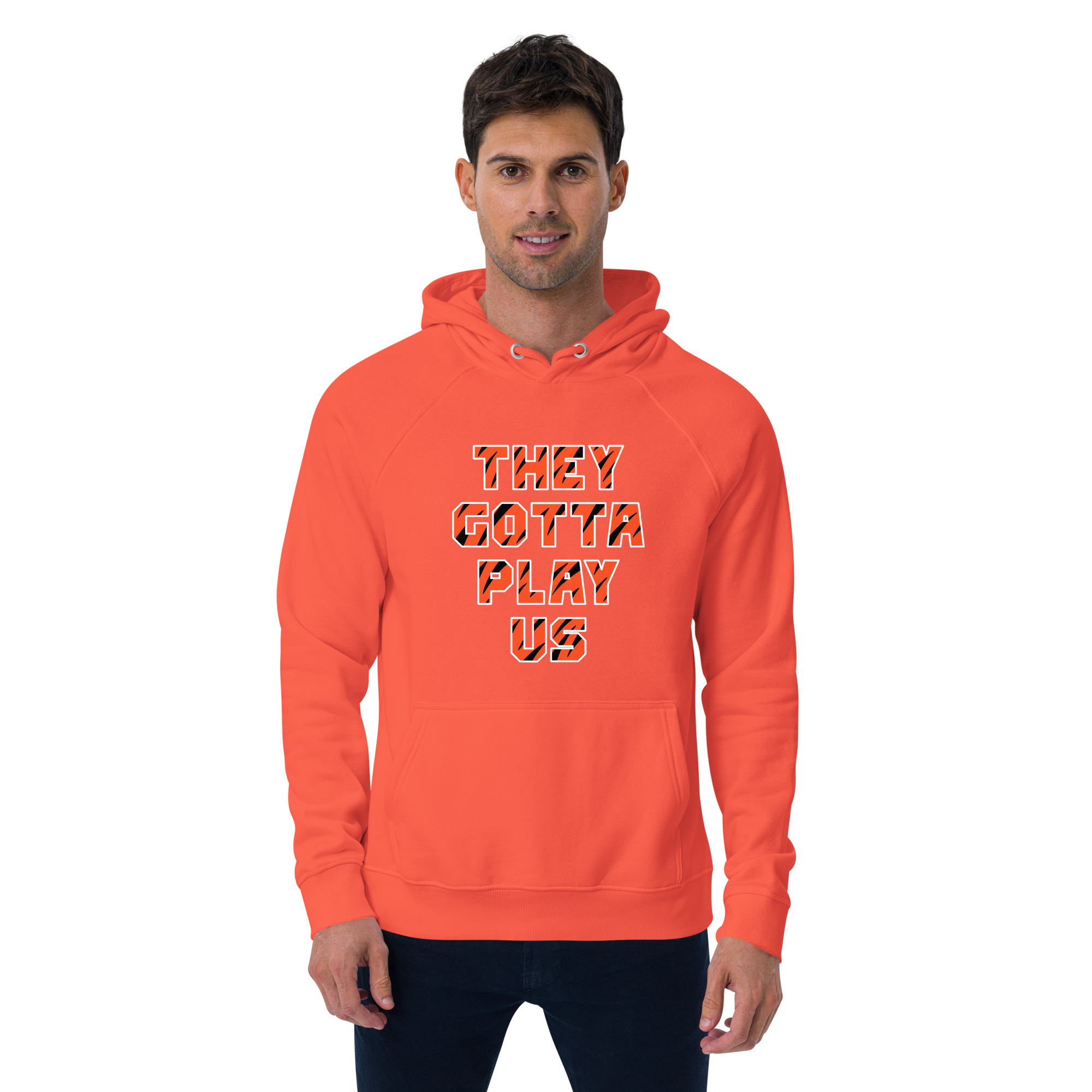 They Gotta Play US eco raglan hoodie