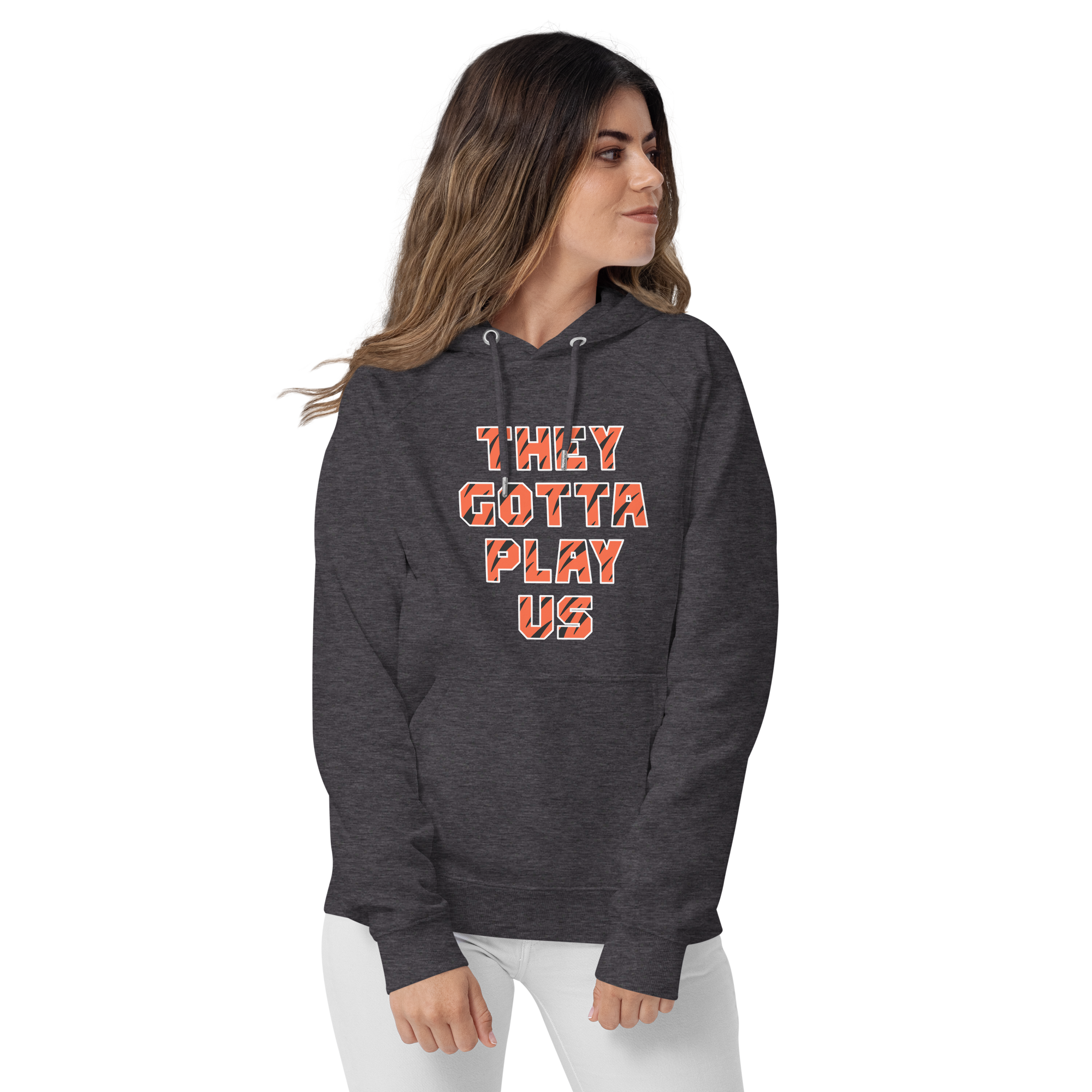 They Gotta Play US eco raglan hoodie