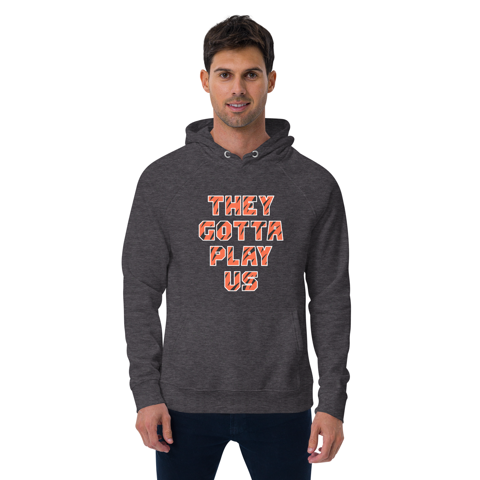 They Gotta Play US eco raglan hoodie
