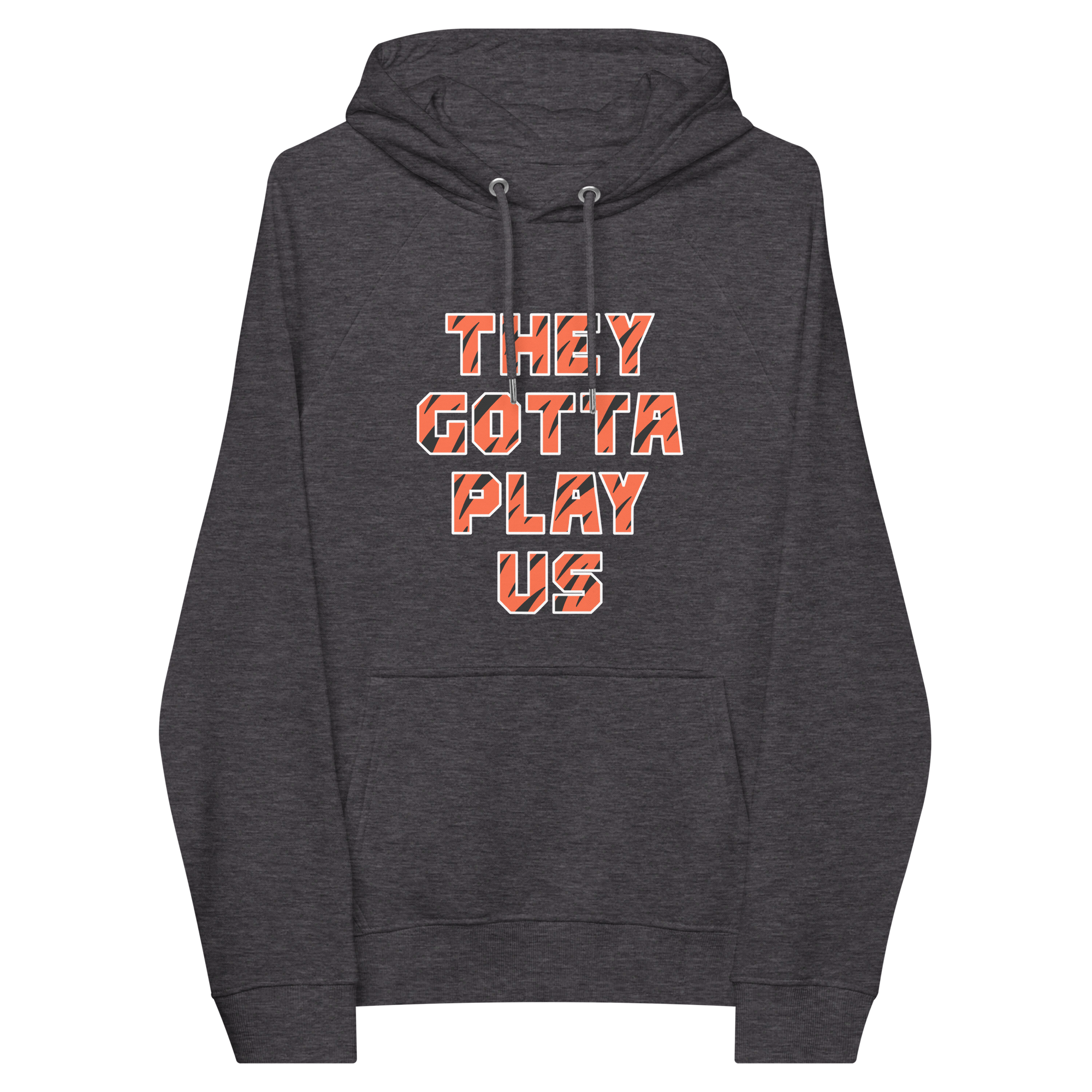 They Gotta Play US eco raglan hoodie
