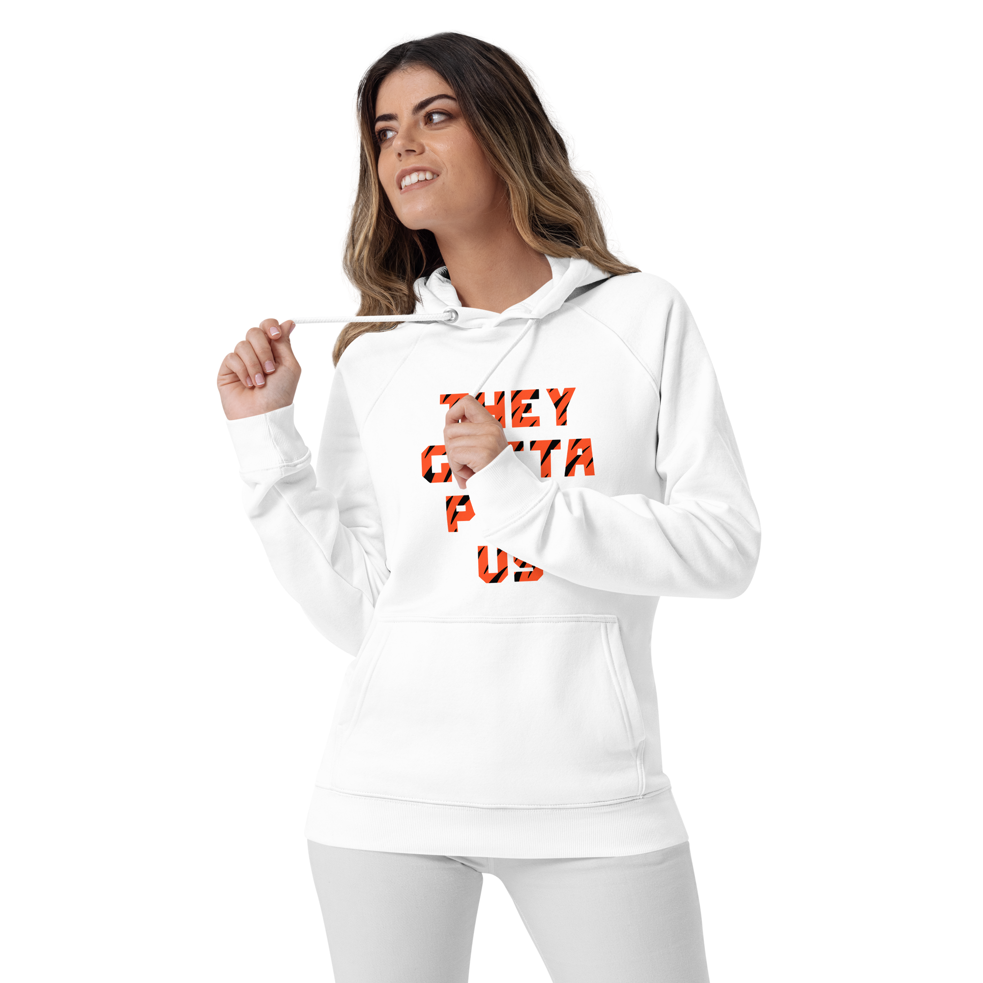 They Gotta Play US eco raglan hoodie