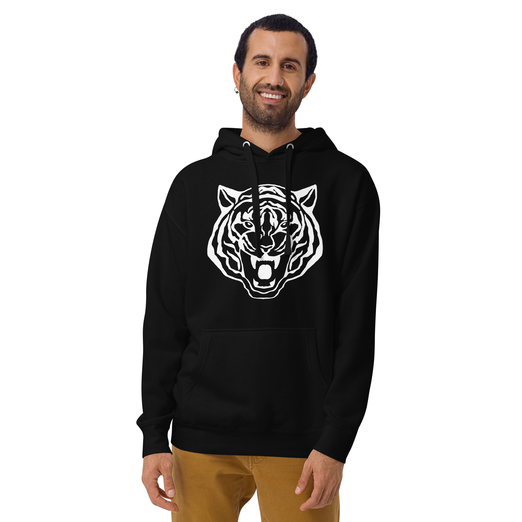 White Tiger Unisex Hoodie