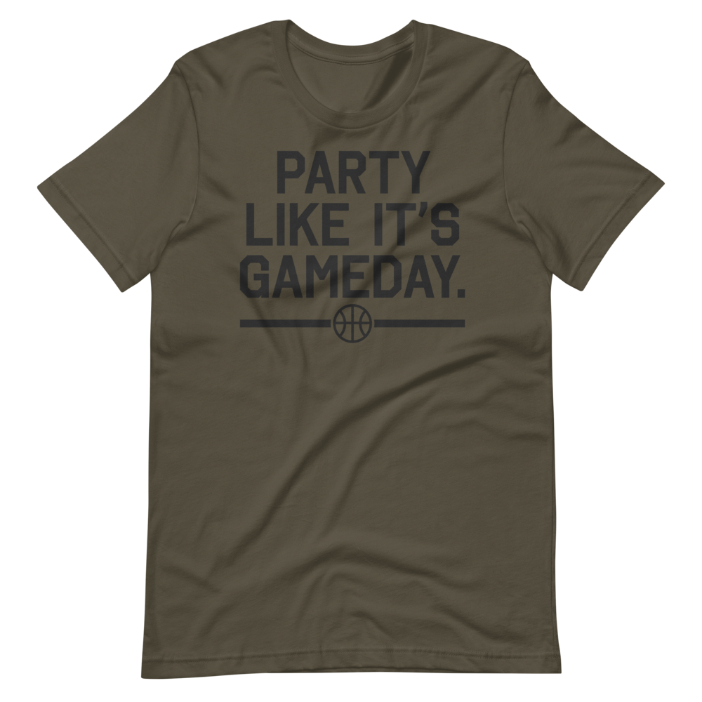 Party Like It's Gameday. (Basketball)