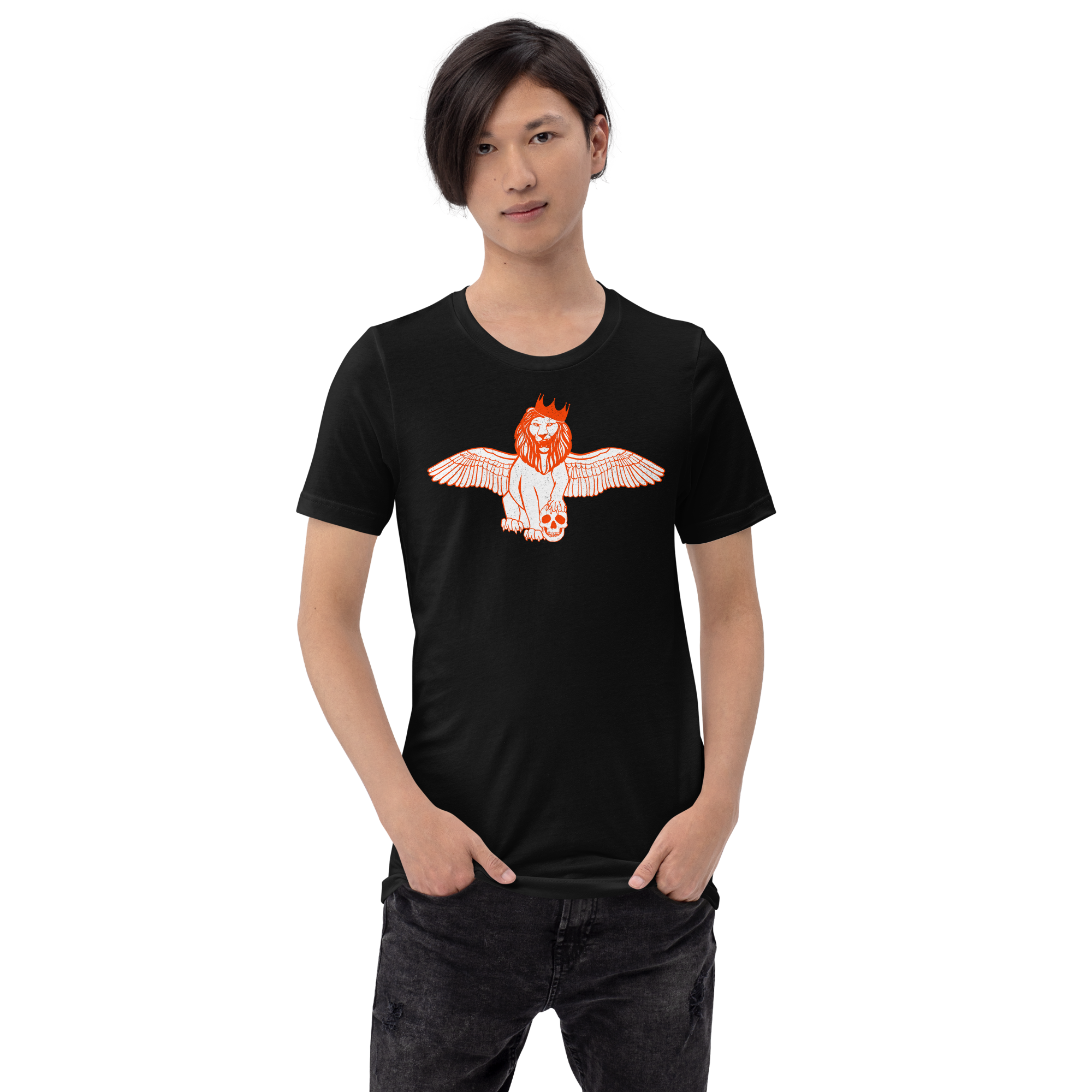 Winged Lion Soccer Skull