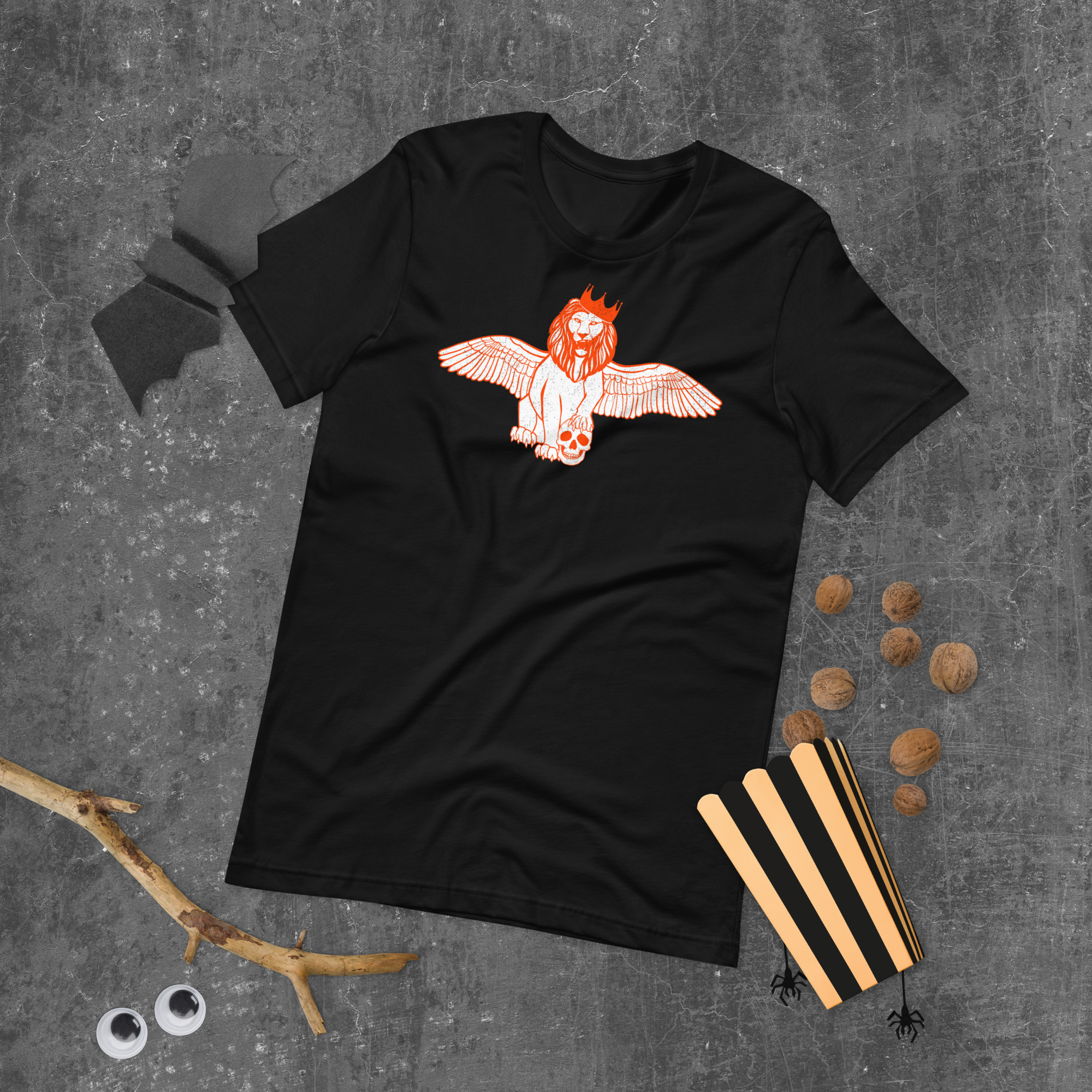 Winged Lion Soccer Skull